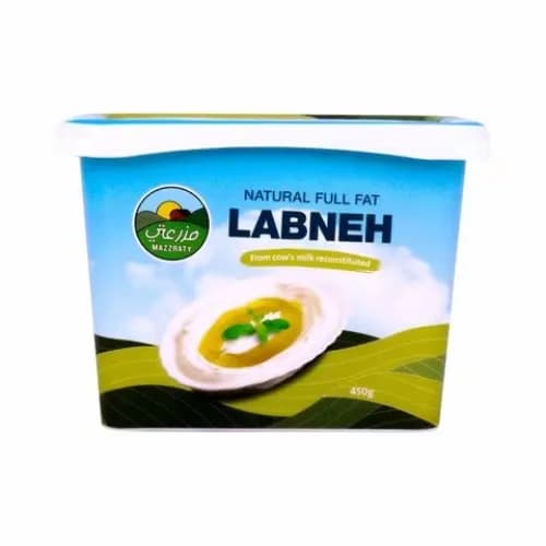 Mazzraty Natural Full Fat Labneh 450G