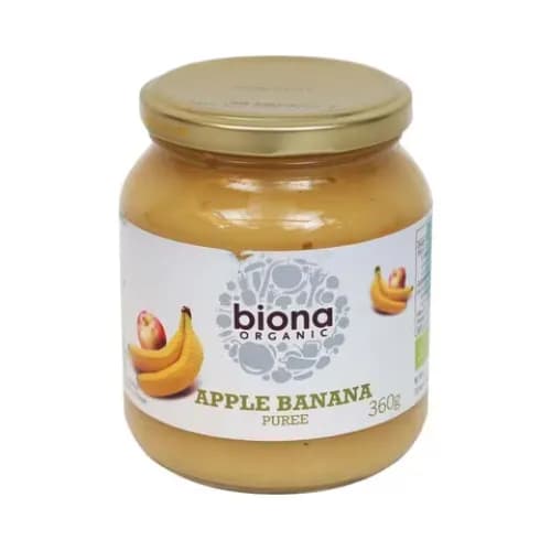 Biona Organic Apple & Banana Puree 360G