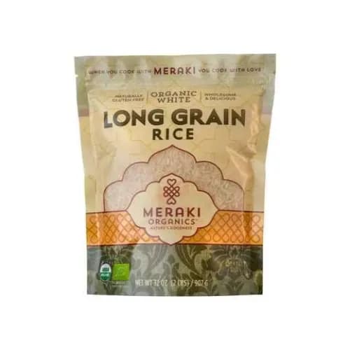 Meraki Organic Rice Long Grain White 907G