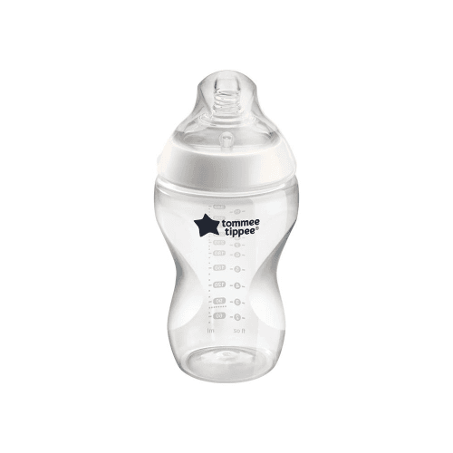 Tommee Tippee Closer To Nature Feeding Bottle, 340Ml X 1 (Clear)