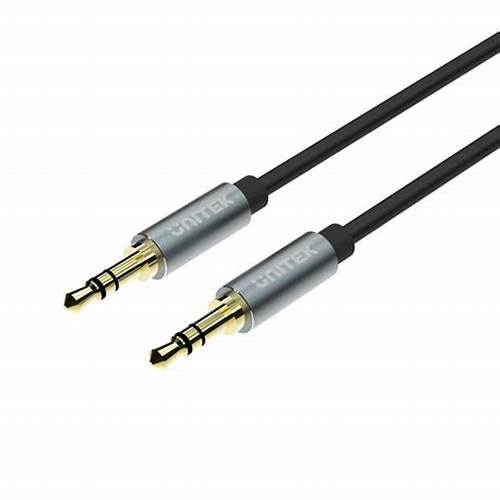 Unitek 3.5 Mm Aux Audio Cable Premium Cable With Aluminium Housing