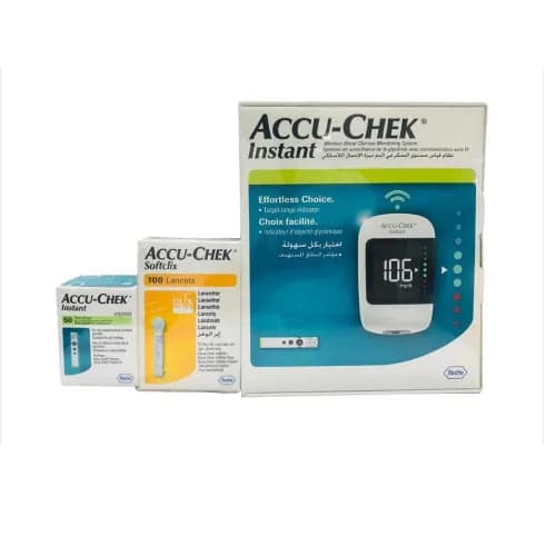 Accu Chek Instance Device Offer Strips 50'S+Softclix 100'S (Promo)