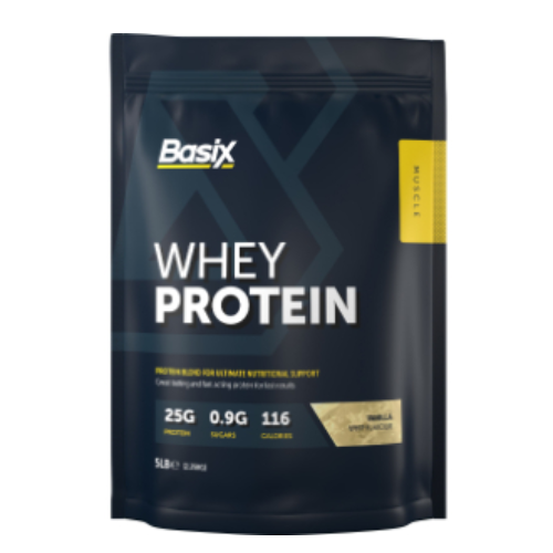 Basix Whey Protein Vanilla Whip 5 Lbs