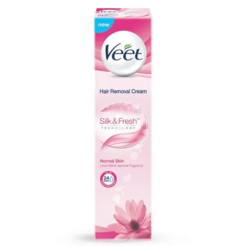 Veet Cream Silk Extracts Normal Skin 100Ml (2300)