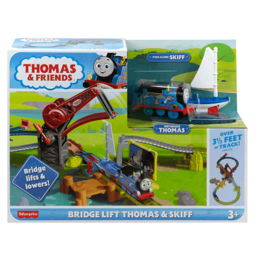Thomas & Friends Push Along Lift & Skiff Track Set