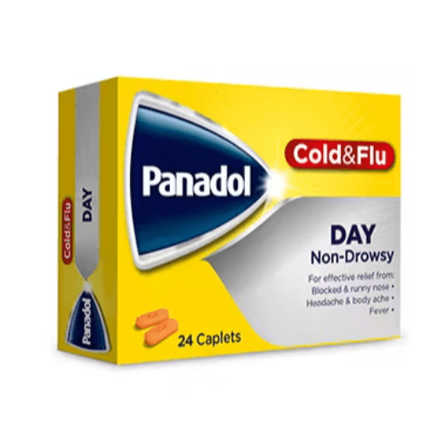 Panadol Day C&Flu Tab Yellow 8 x 3 24's