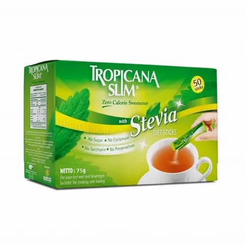 Tropicana Slim Zero Stevia 50 Sticks