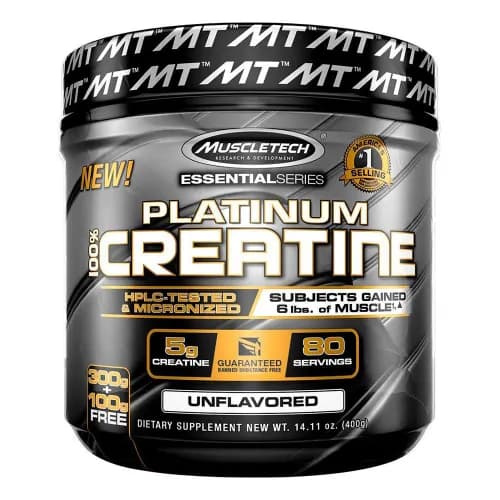 Muscletech Platinum Creatine 400G Unflavored