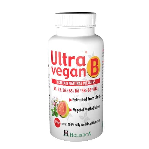 Holistica Ultra Vegan Chewable Vitamin B Tablets