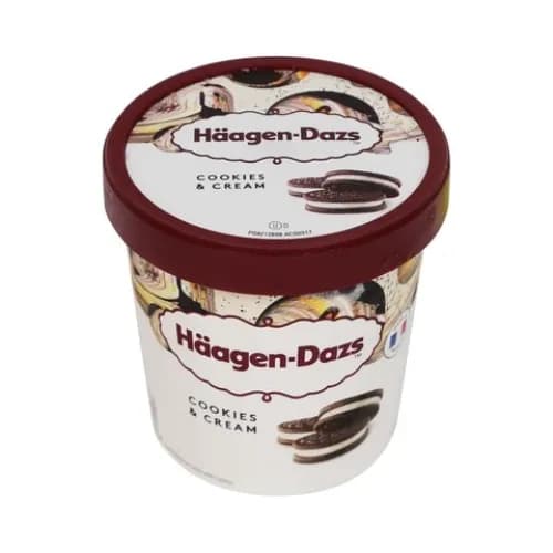 Häagen Dazs Cookie & Cream Ice Cream 460Ml