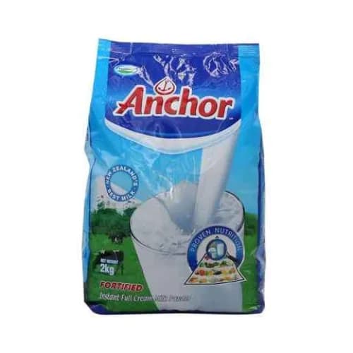 Anchor Fortified Instant Full Cream Milk Powder 2Kg