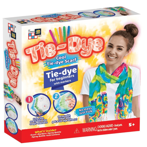 Tie-Dye Fashion Time Cool Scarf Diy Set