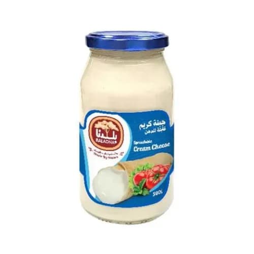 Baladna Spreadable Cream Cheese 500Gr