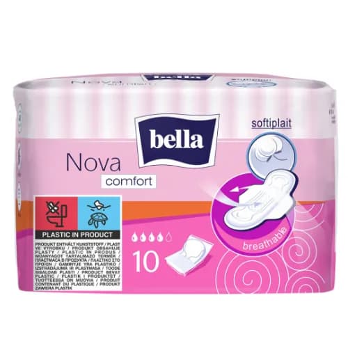 Bella Sanitary Pads Nova Comfort 10'S