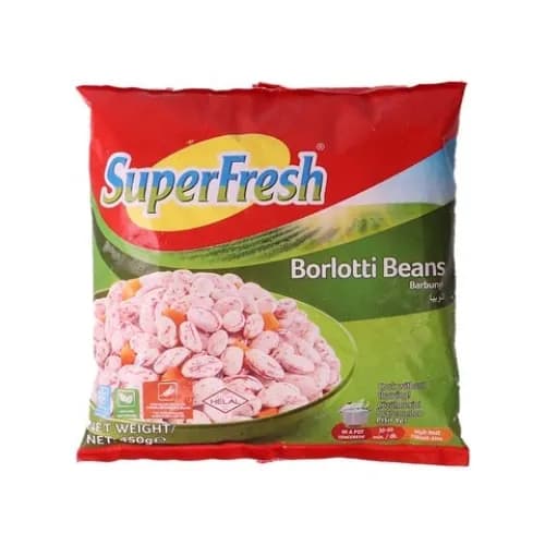 Superfresh Borlotti Beans 450G