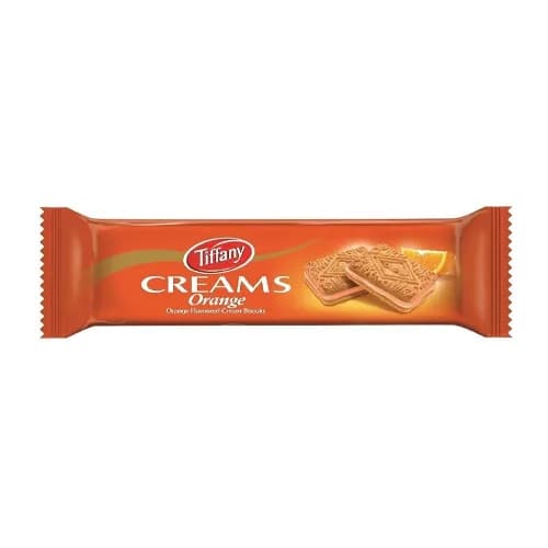 Tiffany Creams Orange Cream Sandwich Biscuits 90g