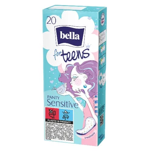 Bella Pantyliners Teens Sensitive 20'S