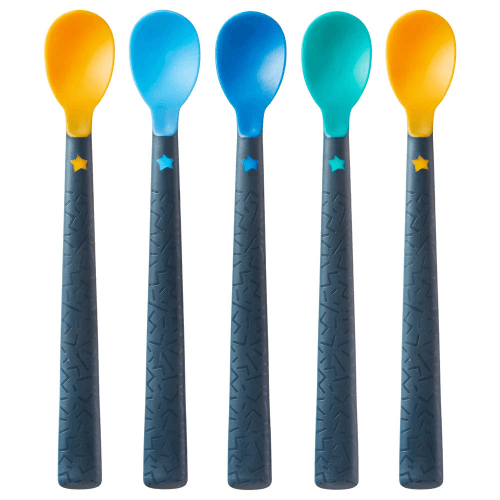 Tommee Tippee Softee Weaning Spoon, 4M+ (Pack Of 5)