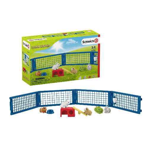 Schleich Rabbit & Guinea Pig Hutch Set