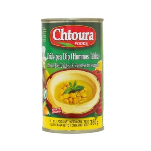 Chtoura Foods Chick-Pea Dip (Hommos Tahina) 380G