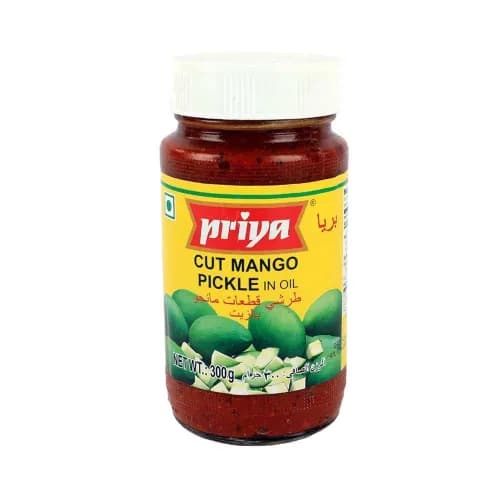 Priya Cut Mango Pickle In Oil 300 g