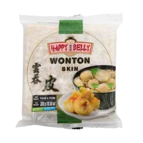 Happy Belly Wonton Skin 300G