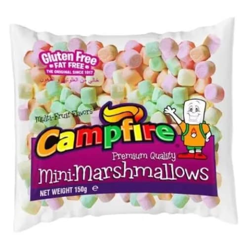 Campfire Mini Marshmallows Fruit 150G