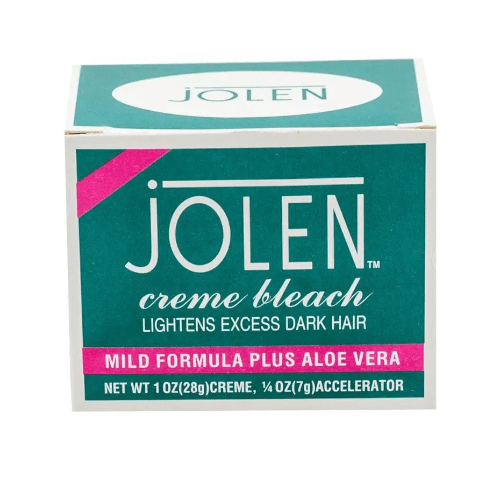 Jolen Bleach Cream Lighten Dark Hair Mild Formula With Aloe Vera 28/7gm
