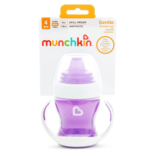 Munchkin - Gentle Transition Cup 4Oz (Purple)