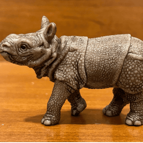 Schleich Indian Rhinoceros Baby Figure