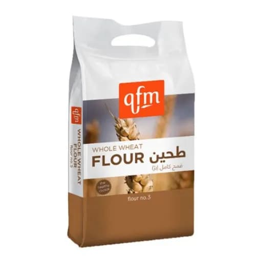 Qfm Whole Wheat Flour Flour No.3, 2Kg