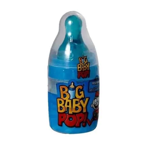 Bazooka Big Baby Pop Strawberry And Blackcurrant 32Gr