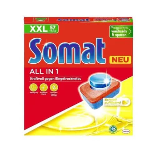 Somat All In One Diswashing Xxl 57 Tabs