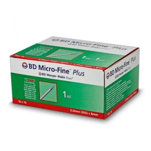 BD Microfine Plus 1ml 10's