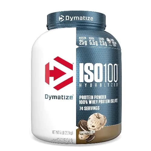 Dymatize Iso 100 5Lbs Cookies And Cream Flavour