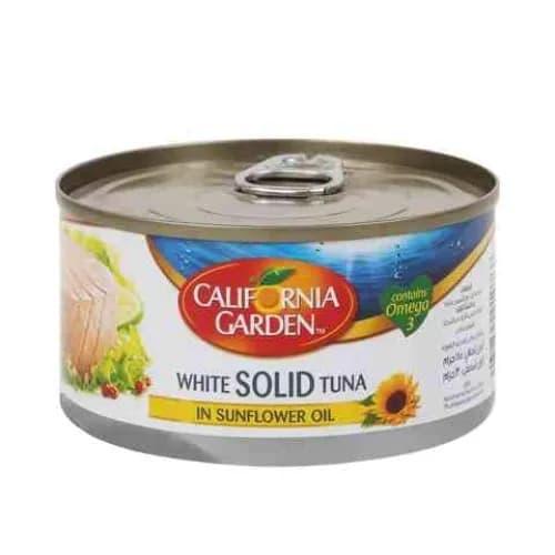 California Garden White Solid Tuna Can 185G