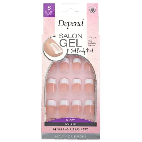 Depend Nail Salon Gel Pink Sohort Sq