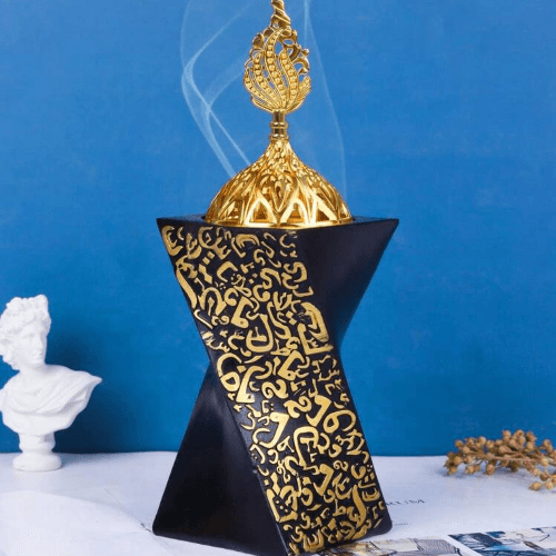 مبخرة إبداعية باللون الأسود