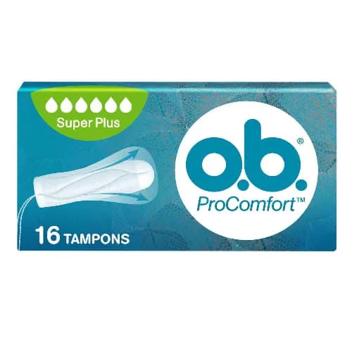 O.B Tampons Super Plus 16'S (P16)