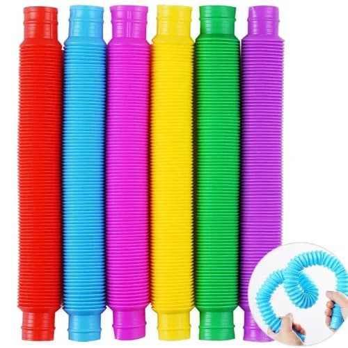 Pop Tubes Fidget Toy 6Pcs