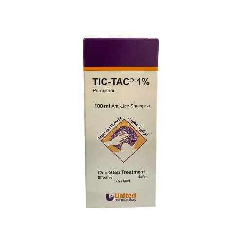 Tic-Tac 1% Anti-Lice Shampoo 100Ml