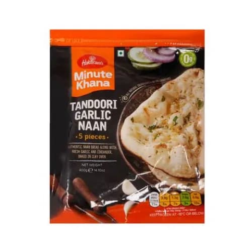 Haldiram'S Tandori Garlic Naan 400G