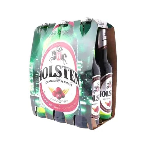 Holsten Non Alcoholic Malt Cranberry Flavour 330mlx6's