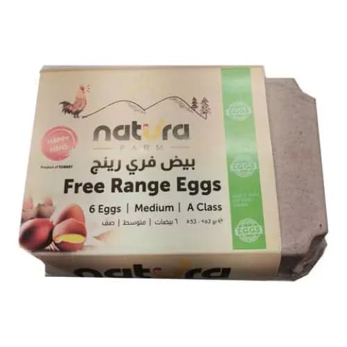 Natura Farm Free Range Eggs 6s