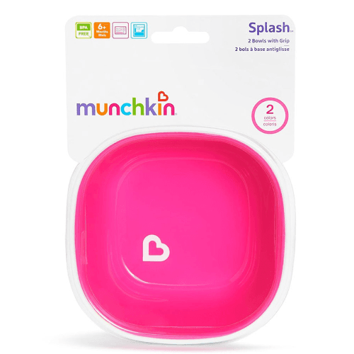 Munchkin - Splash Bowls - Pack Of 2 (Assorted)