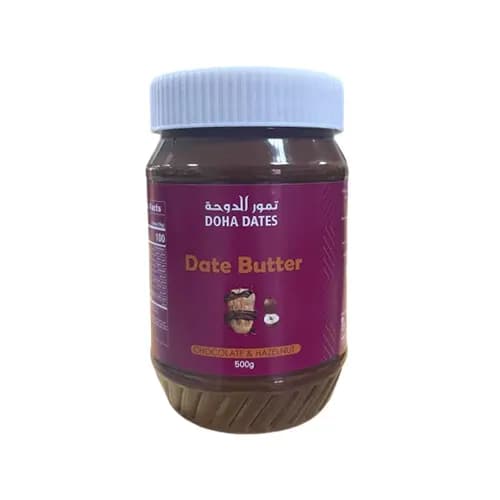 Doha Dates - Date Butter Chocolate & Hazelnut 500Gr