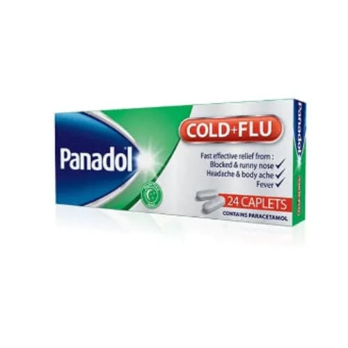 Panadol Coldflu Tab Green12X2 24