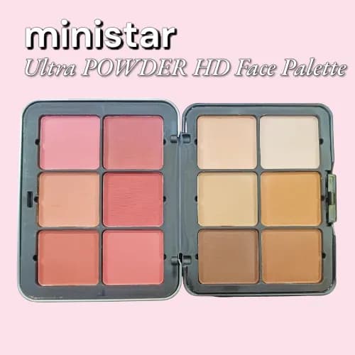 Ministar - Ultra Powder Hd Face Palette