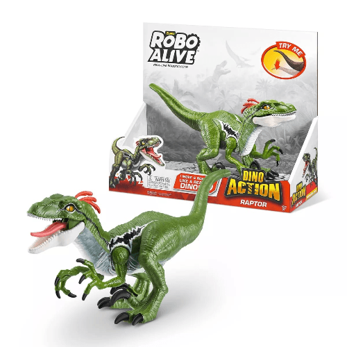 Robo Alive Dinosaur Action Raptor Robotic Pet (27 Cm)