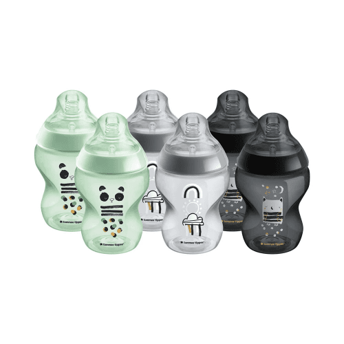 Tommee Tippee Closer To Nature Baby Bottles - 260Ml (Pack Of 6)
